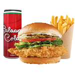 Classic Chicken Fillet Burger Meal 