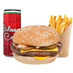 1/4 Pounder Burger Meal 