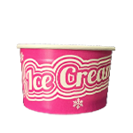 Tub Of Vanilla Ice Cream 