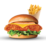 Peri Fillet Burger Meal 