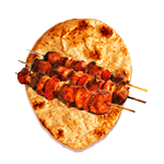 Chicken Bbq Kebab  Nan 